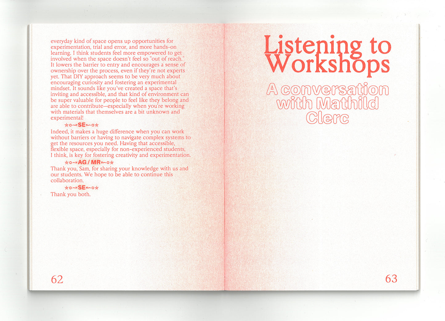 How Material Comes to Matter