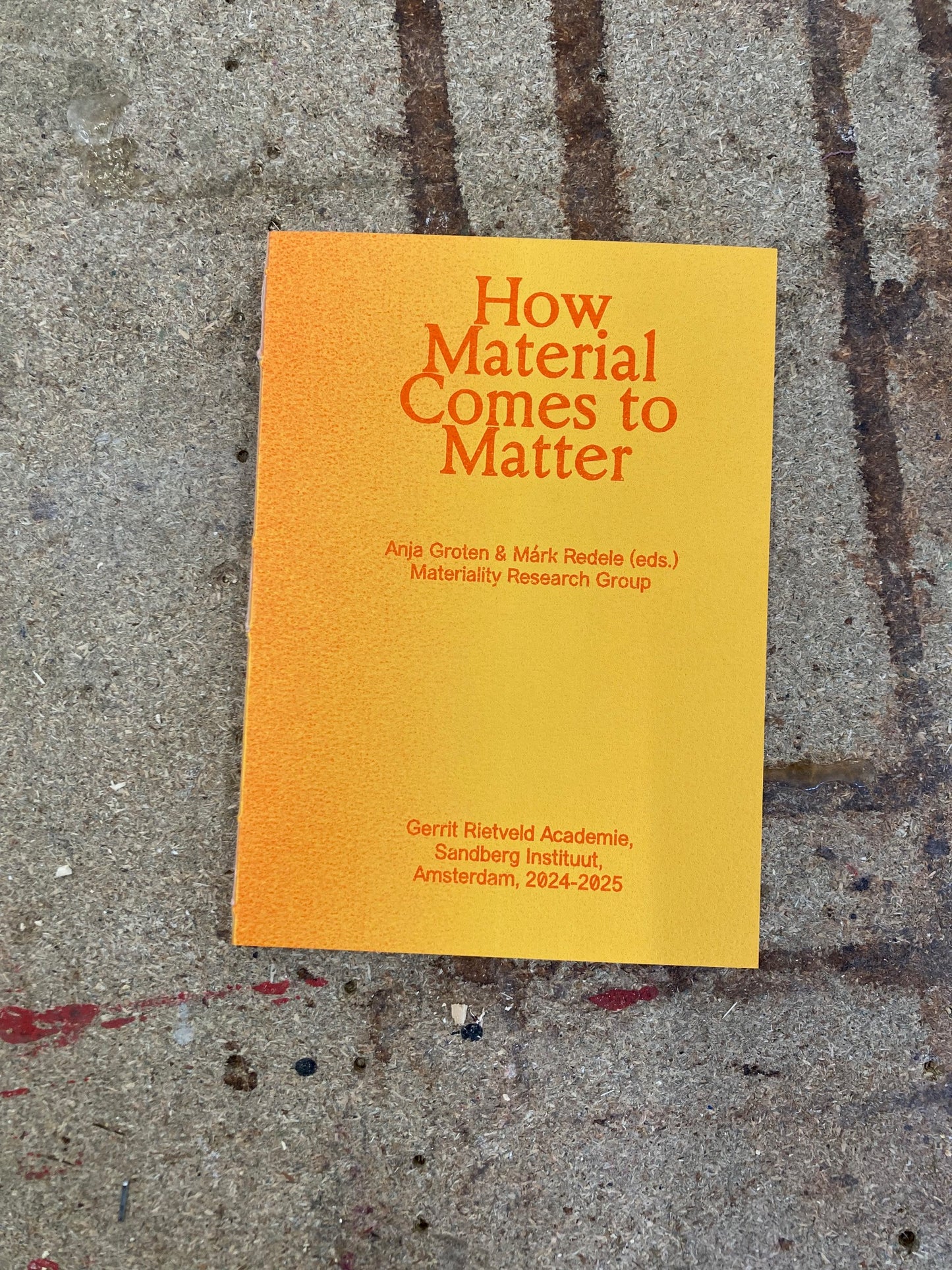 How Material Comes to Matter