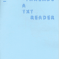 Unruly Threads: A TXT reader