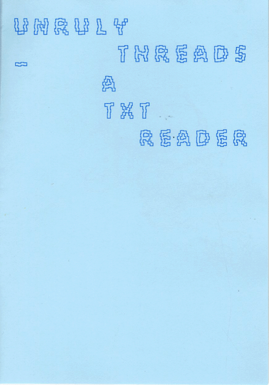 Unruly Threads: A TXT reader